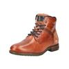 Schnürstiefelette BUGATTI "bugatti Stiefelette Leder", Herren, Gr. 43, braun (mittelbraun), Leder, casual, Schuhe