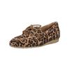 Bootsschuh PAUL GREEN "Paul Green Halbschuhe Veloursleder", Damen, Gr. 37, braun (leopard), Veloursleder, casual, Schuhe