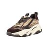 Sneaker STEVE MADDEN "STEVE MADDEN Sneaker Veloursleder/Textil", Damen, Gr. 38, braun (braun, beige), Veloursleder, Textil, casual, Schuhe