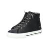 Sneaker MUSTANG SHOES "Mustang Shoes Sneaker Lederimitat", Damen, Gr. 38, schwarz, Lederimitat, casual, Schuhe