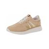 Sneaker TAMARIS "Tamaris Sneaker Leder/Synthetik", Damen, Gr. 40, beige (sand), Leder, Synthetik, casual, Schuhe