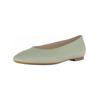 Ballerina GABOR "Gabor Ballerinas Nappaleder", Damen, Gr. 39, grün (mint), Nappaleder, casual, Schuhe