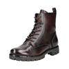 Schnürstiefelette ARA "Ara Stiefelette Leder", Damen, Gr. 40, braun (cacao), Leder, casual, Schuhe