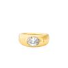 Fingerring MICHAEL KORS "Schmuck Geschenk Messing Ring PREMIUM" Gr. 18, gold (gelbgoldfarben, kristallweiß, kristallweiß), Fingerringe, Damen, 18, Messing, 3mm, mit Zirkonia (synth.)