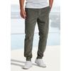 Jogger Pants JOHN DEVIN "- elastische Cordhose im Jogg Pants Style", Herren, Gr. S (44/46), N-Gr, grün (salbei), Cord, Obermaterial: 98% Baumwolle, 2% Elasthan, casual, bequem lang, Hosen, auch in großen Größen