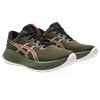 Laufschuh ASICS "GEL-CUMULUS 27 GORE-TEX", Gr. 42,5, braun stone, schwarz pink clay, Textil, sportlich, Schuhe, wasserdicht