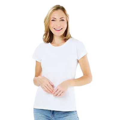 T-Shirt für Damen, weiß Image