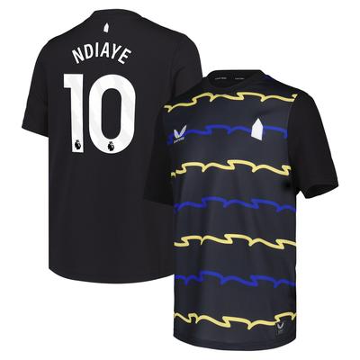 Everton Castore 2025-26 Ausweichtrikot - Kinder mit Aufdruck Ndiaye 10 Image