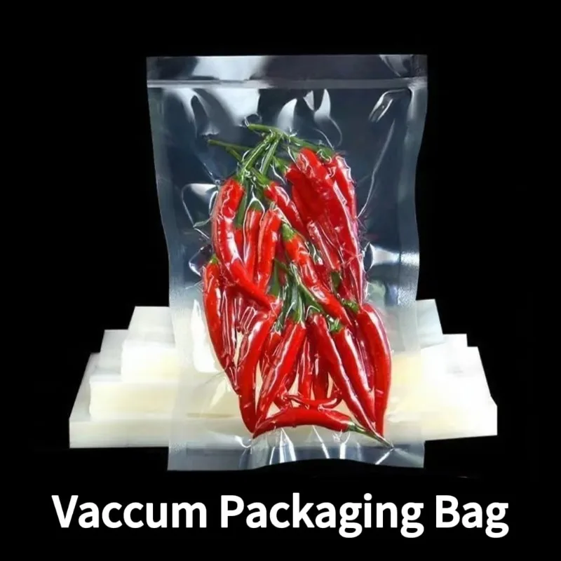 Sacs de scellage sous vide pour aliments de cuisine, 100 pièces, sac de rangement en plastique pour Machine de scellage sous vide pour emballage, sacs de scellage pour conserver les aliments