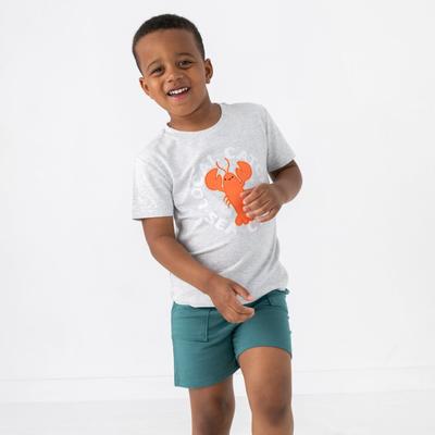 Tranquil Teal Shorts - 3-6 months