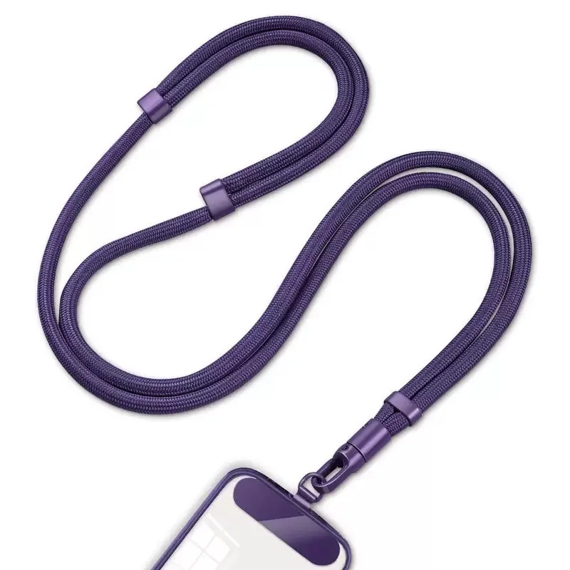 Lanière de téléphone portable réglable, lanière de téléphone portable, corde de cou avec Patch pour iPhone, sangle de cordon de suspension pour téléphone portable