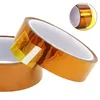 33 m langes, hochtemperaturbeständiges Goldfinger-Klebeband, Polyimid-Klebeband, mehrere Größen, antistatisches Lithium-Batterie-Isolierband für Haustiere
