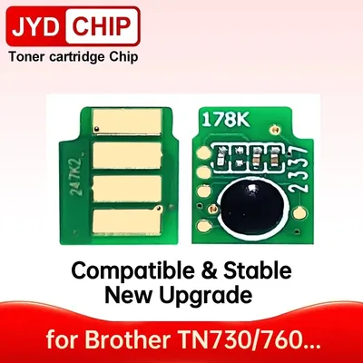 Toner Cartridge Chip reset TN730 TN760 for Brother MFC-L2710DW L2750DW L2750DW HL-L2350DW L2390DW L2395DW Printer chips