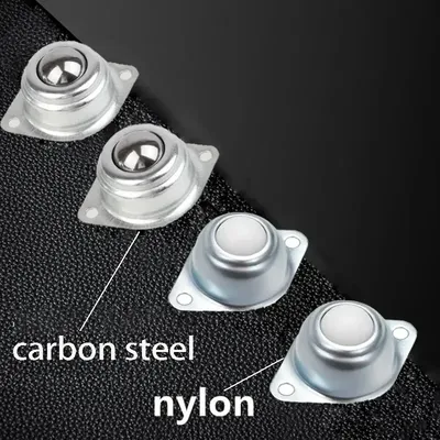 1/2 Inch Nylon Bullseye Conveyor Ball Wheels Roller Skate Universal Casters Assembly Line Wheels