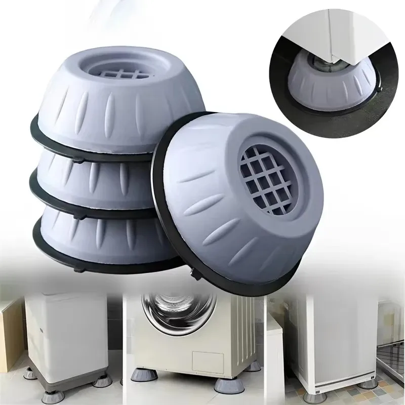 2/4/12pcs Anti Vibration Pad, Washing Machine Rubber Foot Pad, Anti Vibration Pad, Furniture Universal Noise Reduction Foot Pad