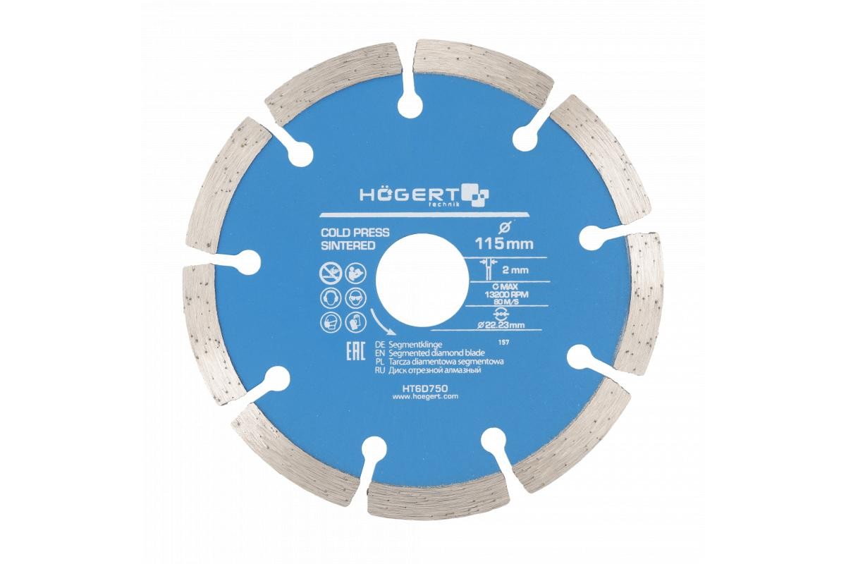 Hogert Technik Trennscheibe, Winkelschleifer HT6D750 Image