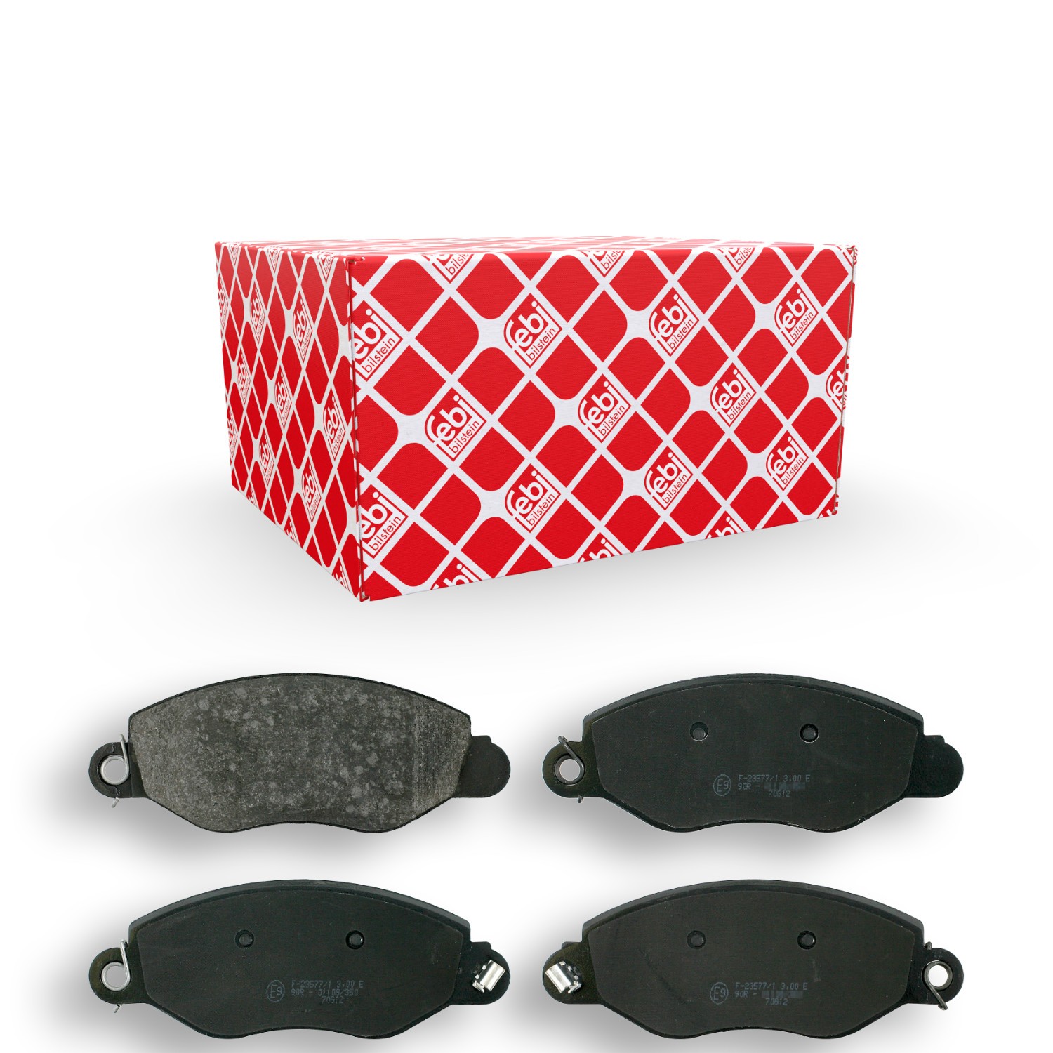 FEBI BILSTEIN Bremsbelagsatz FORD 16424 1318147,1465168,4114749 1C152K021AA,1C1J2K021AA,1C1J2K021AB,1C1J2K021AC,1144288,4095132,1C152K021AD Image