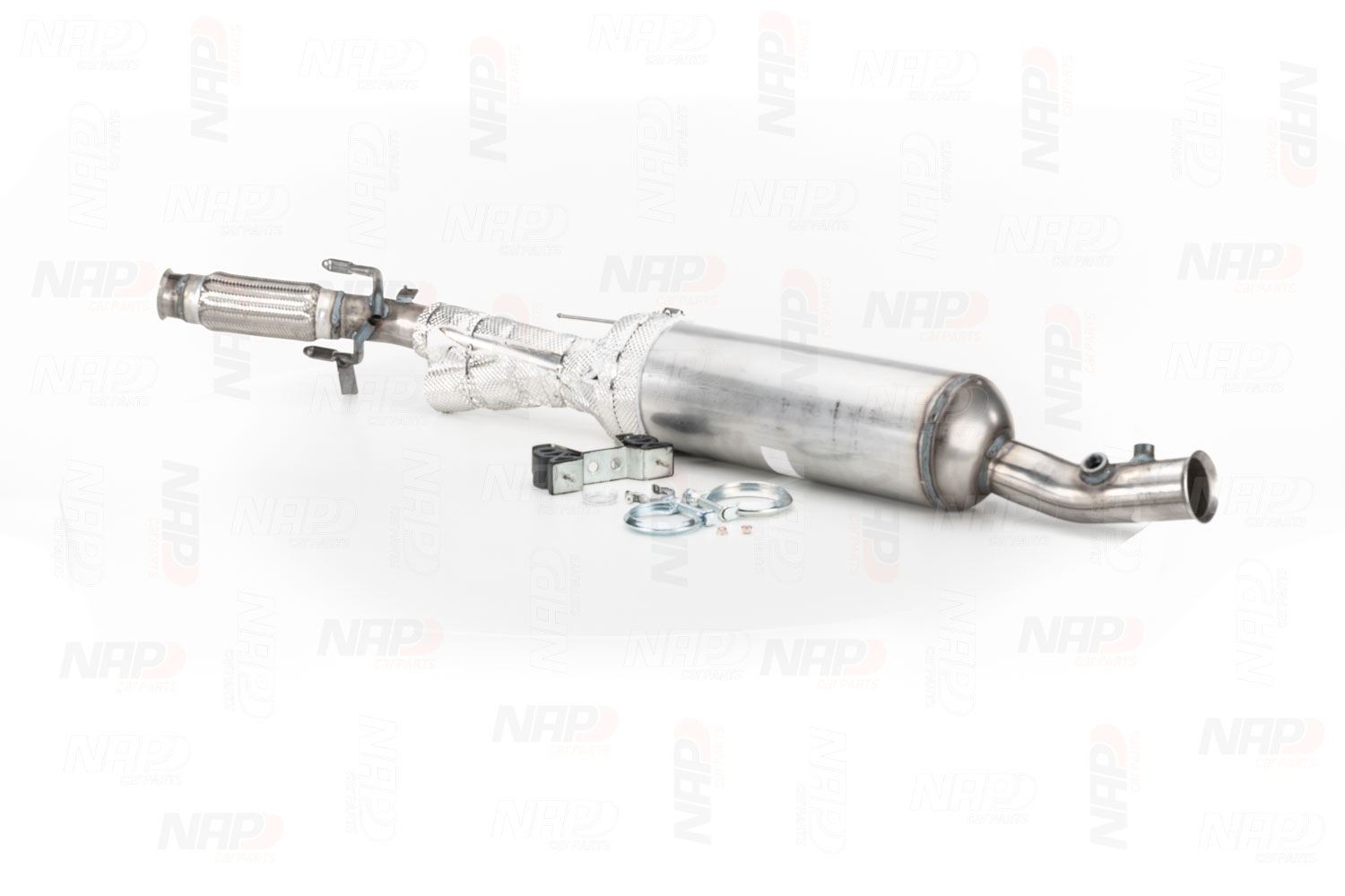 NAP carparts Rußpartikelfilter PEUGEOT,CITROËN,DS CAD10707 1609929480,1611623180 DPF,Partikelfilter,Rußfilter,Ruß-/Partikelfilter, Abgasanlage Image