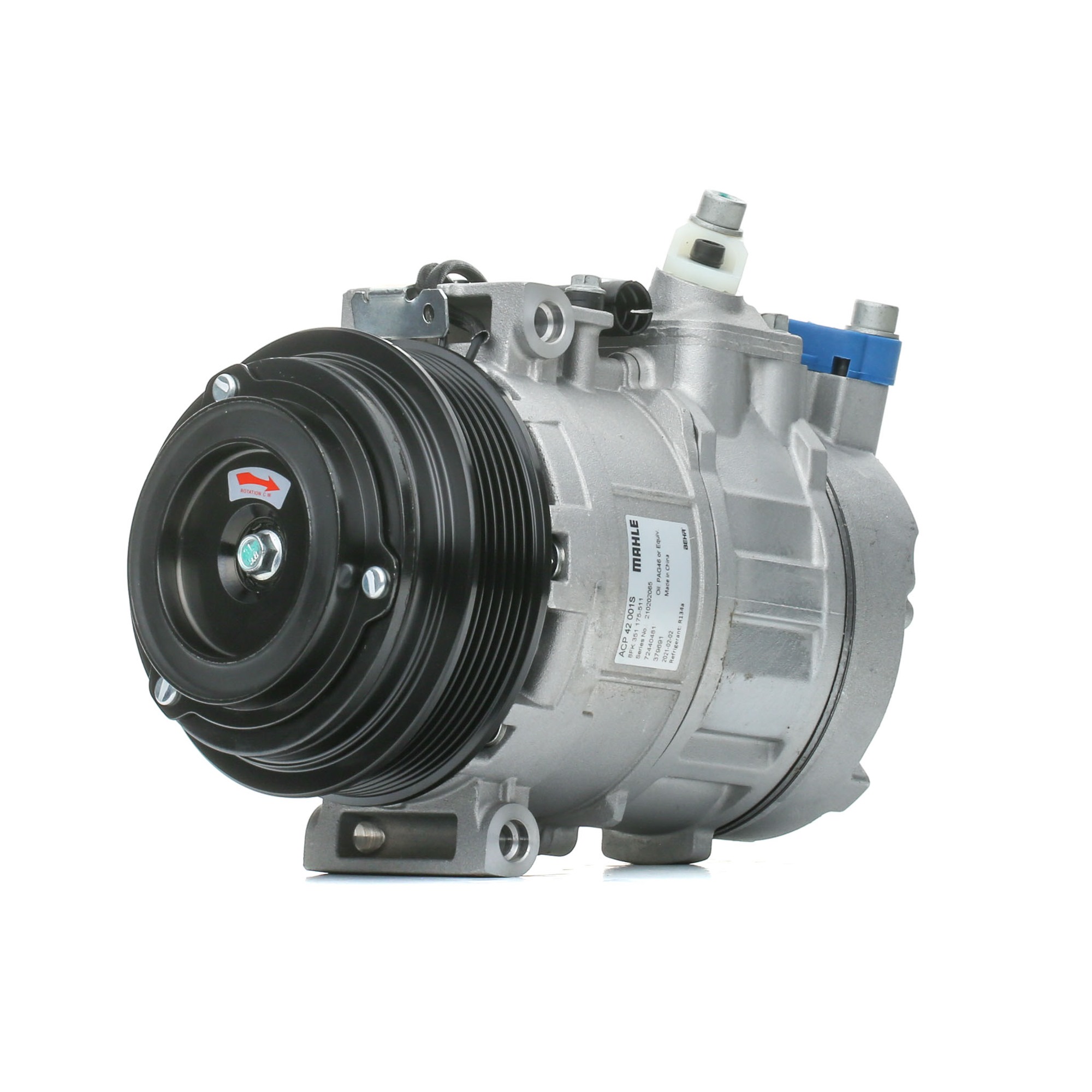 MAHLE Kompressor MERCEDES-BENZ,FIAT,CHRYSLER ACP 42 001S 0002342411,A0002340911,A0002343111 A2301100070,K05097010AA,RX097010AA,0002301611 Image