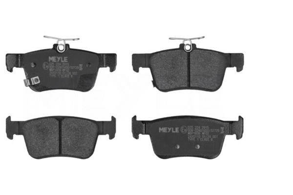MEYLE Bremsbelagsatz HONDA 025 224 2915 43022TYFE01,43022TBAA02,43022TEAT12 43022TGHA01,43022TGHA11,43022TGNG02 Image