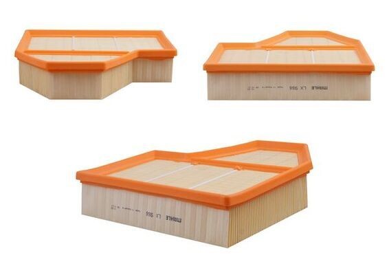 MAHLE Luftfilter BMW LX 988 13727834715,7834715,76671390 Motorluftfilter,Filter für Luft Image