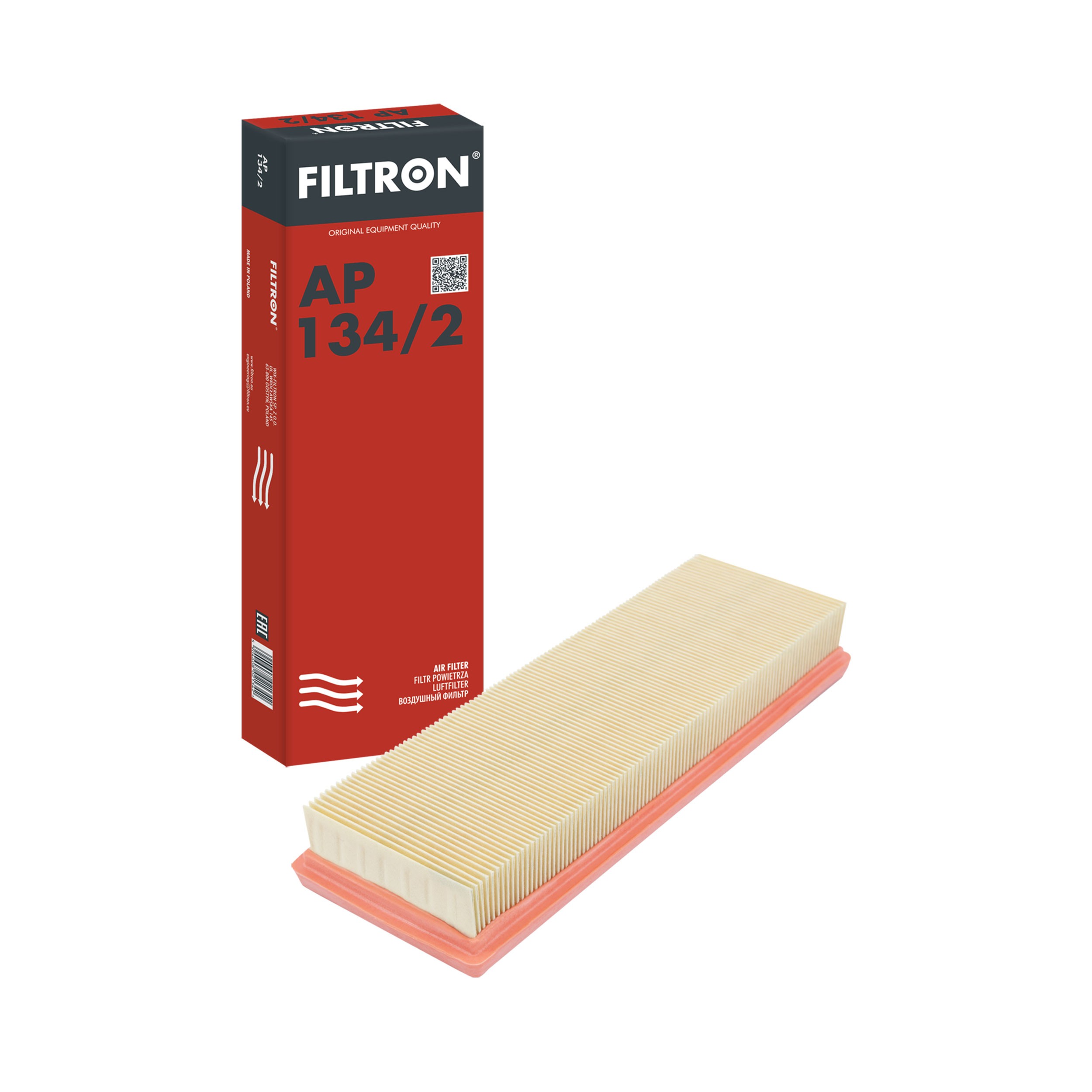 FILTRON Luftfilter OPEL,RENAULT,NISSAN AP 134/2 4402614,7701047285,8200065768 Motorluftfilter,Filter für Luft 8200457286,9110614,1654600Q0C,1654600QAE Image