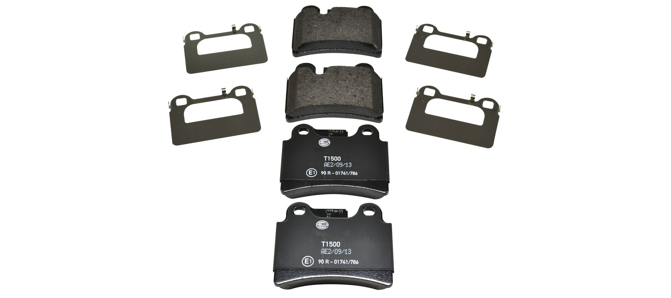 HELLA Bremsbelagsatz VW 8DB 355 011-861 7L6698451B Bremsbeläge,Bremsklötze,Bremssteine,Bremsbeläge & Bremsbelagsatz,Bremsklötze & Bremsbelagsatz Image