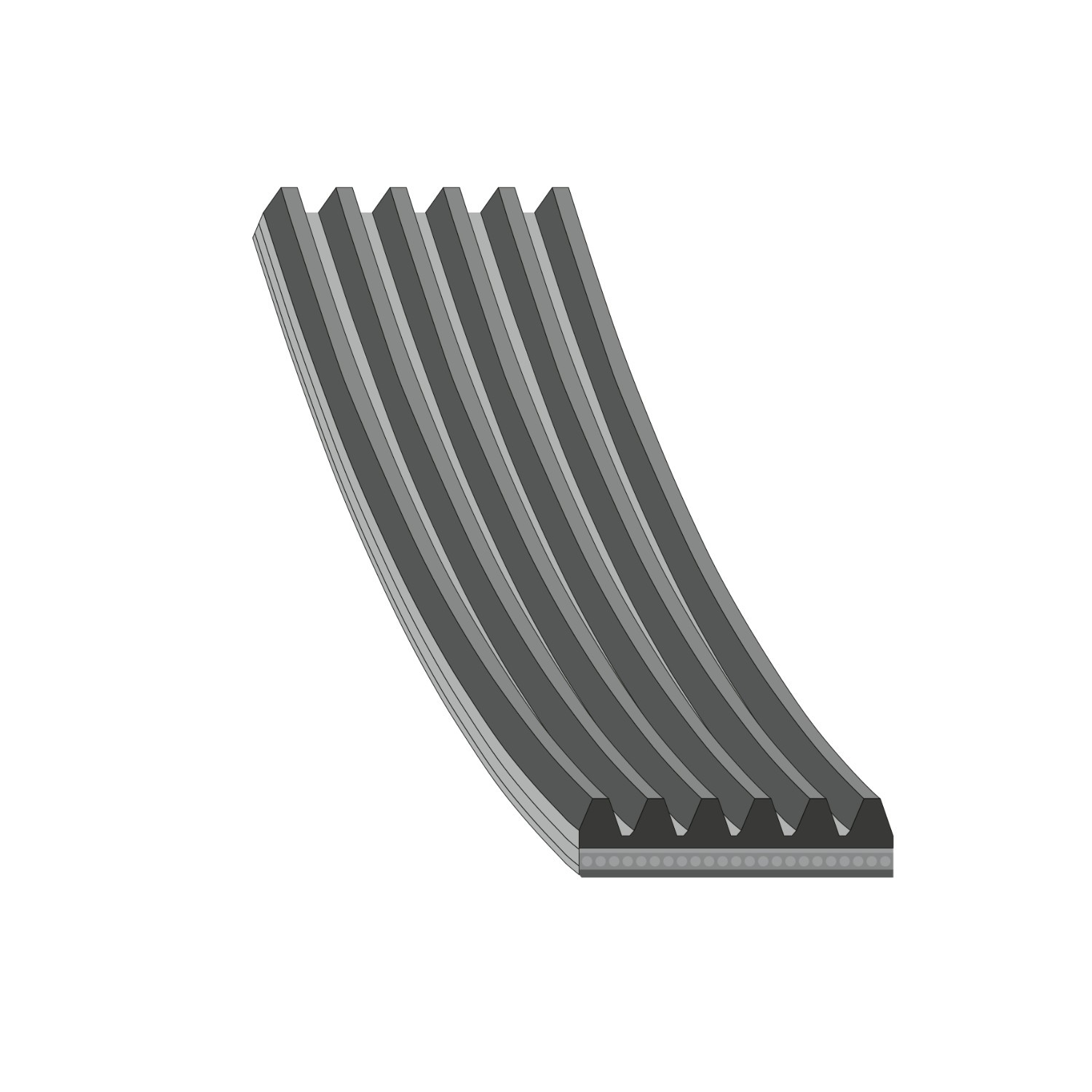 FEBI BILSTEIN Keilrippenriemen MERCEDES-BENZ,MAZDA 39797 A0119979692,6PK2313,6PK2317 Rippenriemen L34R15909B,6PK2310,6PK2318,A0119978692,6PK2311 Image