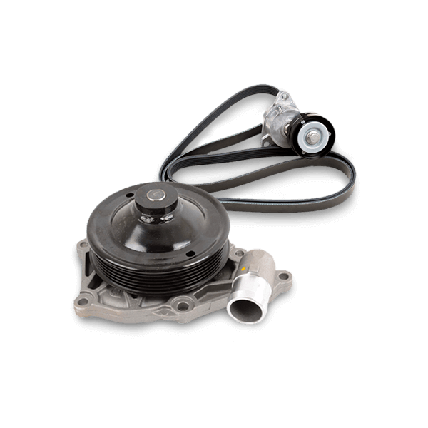 GATES Wasserpumpe + Keilrippenriemensatz BMW KP116PK1873 T36296,T39010,WP0142 6PK1873 Image