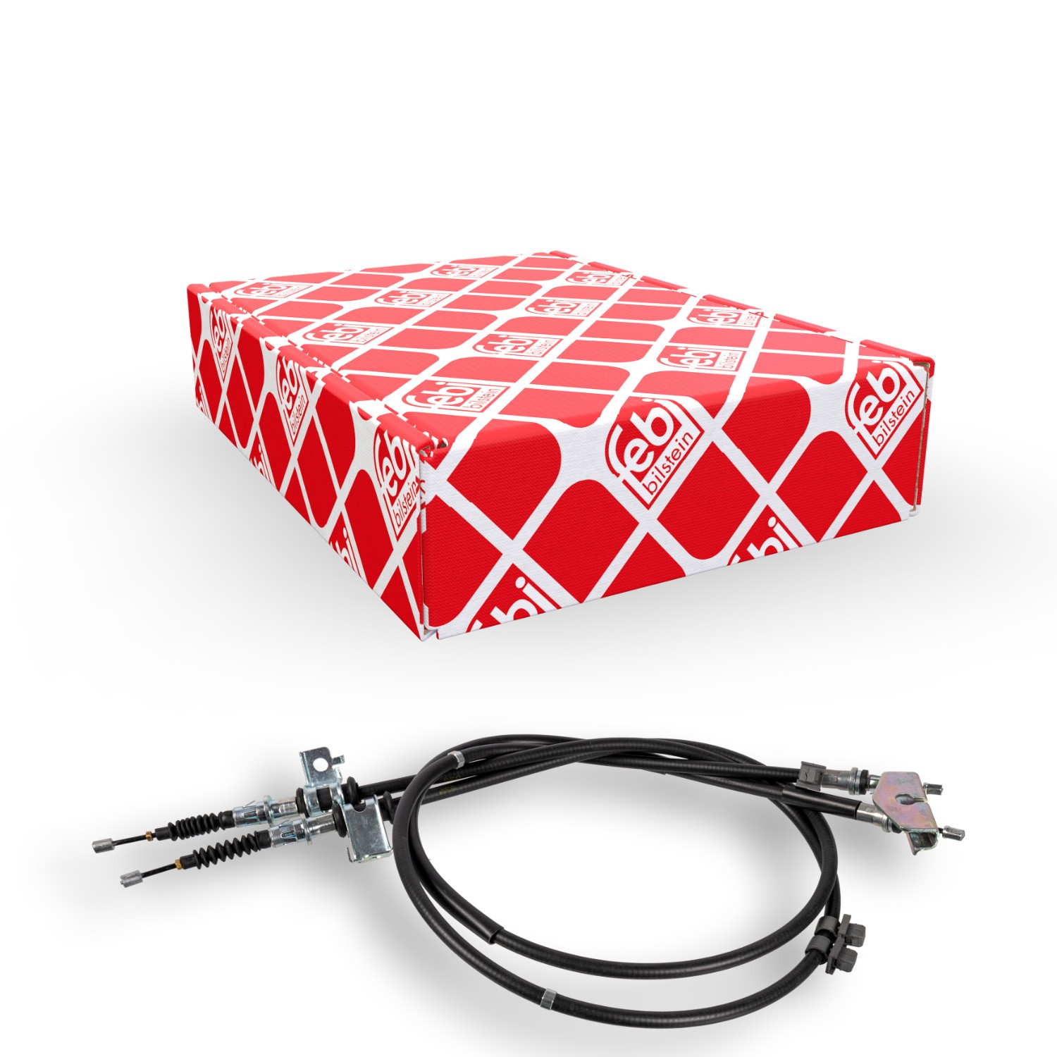 FEBI BILSTEIN Handbremsseil FORD 106228 1781445,1831613,8V512A603AL Bremsseil,Seilzug Feststellbremse 1513863,1949912,8V512A603AH,8V512A603AJ,1518372 Image