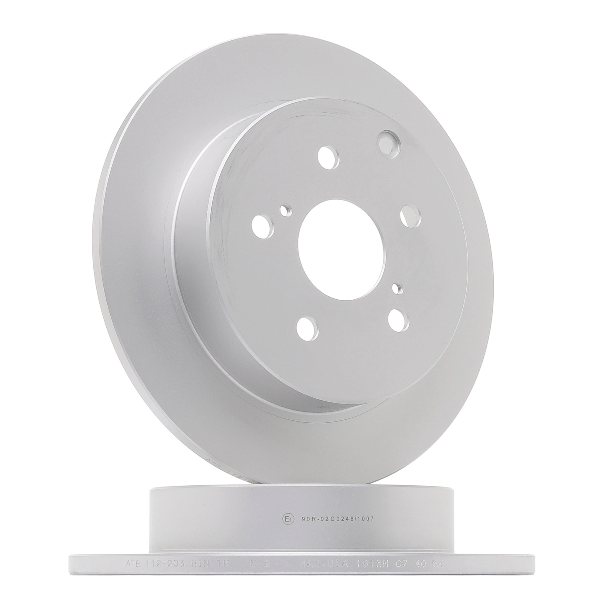 ATE Bremsscheibe TOYOTA 24.0112-0203.1 4243147050,4243147080 Bremsscheiben,Scheibenbremsen Image