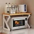Cremagliera per forno a microonde Cucina da appoggio multifunzionale Cremagliera per forno Cuociriso domestico