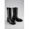 Stiefel ANISTON SHOES, Damen, Gr. 36, Normalschaft, schwarz, Lederimitat, Basic, Schuhe, Klassik-Boots mit Innen-Reißverschluss - NEUE KOLLEKTION