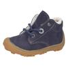 Lauflernschuh PEPINO BY RICOSTA "Colin WMS: weit", Kinder, Gr. 24, blau (navy), Leder, casual, Schuhe, Babyschuh, Winterstiefel mit Warmfutter, Größenschablone zum Download