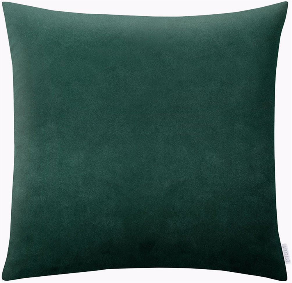 Kissenbezüge ESTELLA "Velvet", tanne, B:50cm L:50cm, Polyester, Obermaterial: 100% Polyester, Kissenbezüge Image