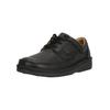 Schnürschuh CLARKS "Nature X Ease", Herren, Gr. 47, schwarz, Leder, elegant, Schuhe, mit dämpfender Sohle