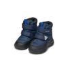 Winterboots GEOX "B BALTIC BOY B ABX", Kinder, Gr. 26, blau (navy, royalblau), Synthetik, Textil, sportlich, Schuhe, Klettstiefel, Snowboots mit Warmfutter, Größenschablone zum Download