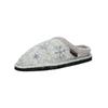 Hausschuh HAFLINGER "Haflinger Hausschuhe Wolle", Herren, Gr. 38, grau, Textil, casual, Schuhe