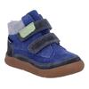 Winterstiefel RICHTER "Samy WMS: Mittel", Kinder, Gr. 26, grau (grau, blau), Veloursleder, casual, Schuhe, Winterschuh mit WMS und Warmfutter, Größenschablone zum Download
