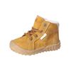 Schnürstiefelette PEPINO "Pepino Stiefelette Leder", Damen, Gr. 26, gelb (mustard), Leder, casual, Schuhe