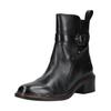 Stiefelette BAGATT "BAGATT Stiefelette Leder", Damen, Gr. 37, schwarz, Leder, casual, Schuhe