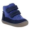Lauflernschuh RICHTER "Maxi WMS: Mittel", Kinder, Gr. 23, blau (blau, navy), Nubukleder, casual, Schuhe, Winterschuh mit WMS und Warmfutter, Größenschablone zum Download