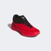 Basketballschuh ADIDAS PERFORMANCE "DAME X E", Gr. 43, pure ruby, core schwarz, zero metallic, Textil, Synthetik, sportlich, Schuhe, Signature-Schuh von Damian Lillard