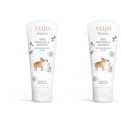2x Vujo Frischling Baby Shampoo & Waschgel 2x200 ml Duschgel Image