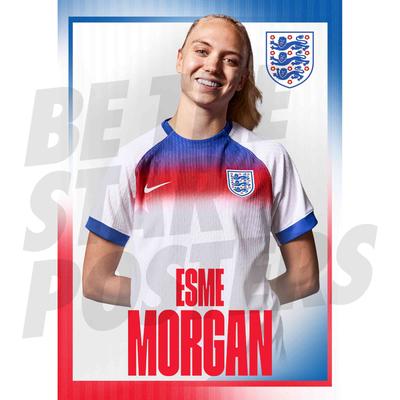 England Lionesses Esme Morgan 25/26 Heimporträt A3-Poster Image