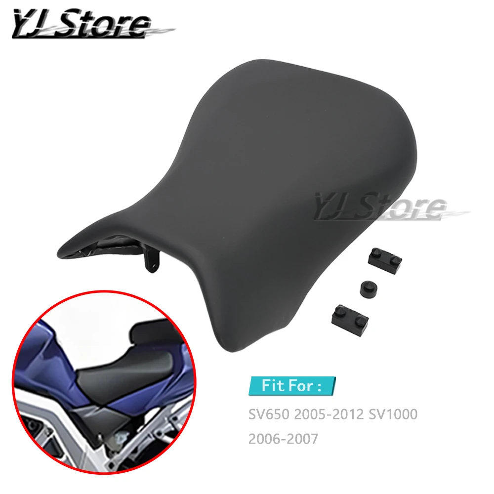 Siège de conducteur avant de moto adapté pour SUZUKI SV1000N SV1000S SV1000 2004-2007 SV650S SV650 2004-2012 11 10 09 08 07 06 05