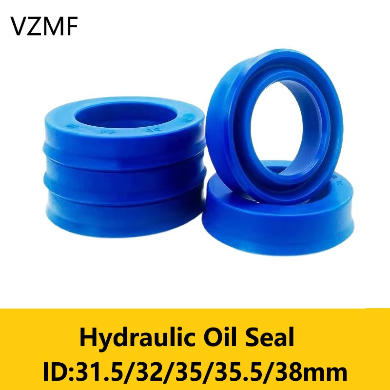 Joint hydraulique d'arbre Radial UN, ID 31.5-38mm, tige de Piston en polyuréthane, joint d'huile en forme de U à lèvre unique