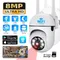 Caméra de Surveillance Wifi 8MP PTZ IP Cam 4X Zoom maison intelligente AI suivi humain couleur Vision nocturne Audio bidirectionnel sécurité CCTV Cam