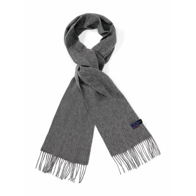 Walbusch Herren Uni Wollschal Grau