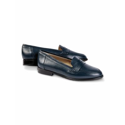 Walbusch Damen Soft Komfort Slipper Blau noch offen: Muster